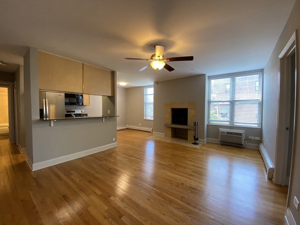 Open concept layout - 2 Bedroom