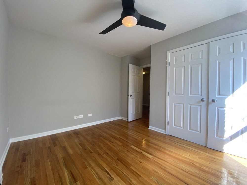 Bright bedroom with plenty of closet space - Large One Bedroom