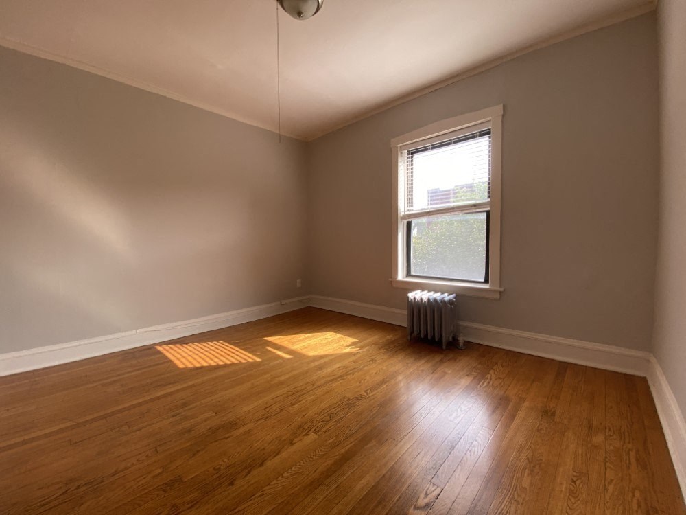 Bedroom with a window
