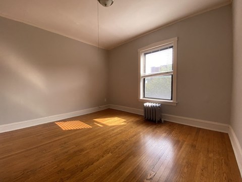 Bedroom with a window