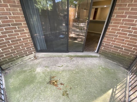 Private patio or balcony in every home