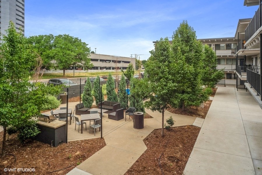 Our community patio area