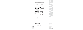 A floor plan for Wave Apartments by Wave Apartments.