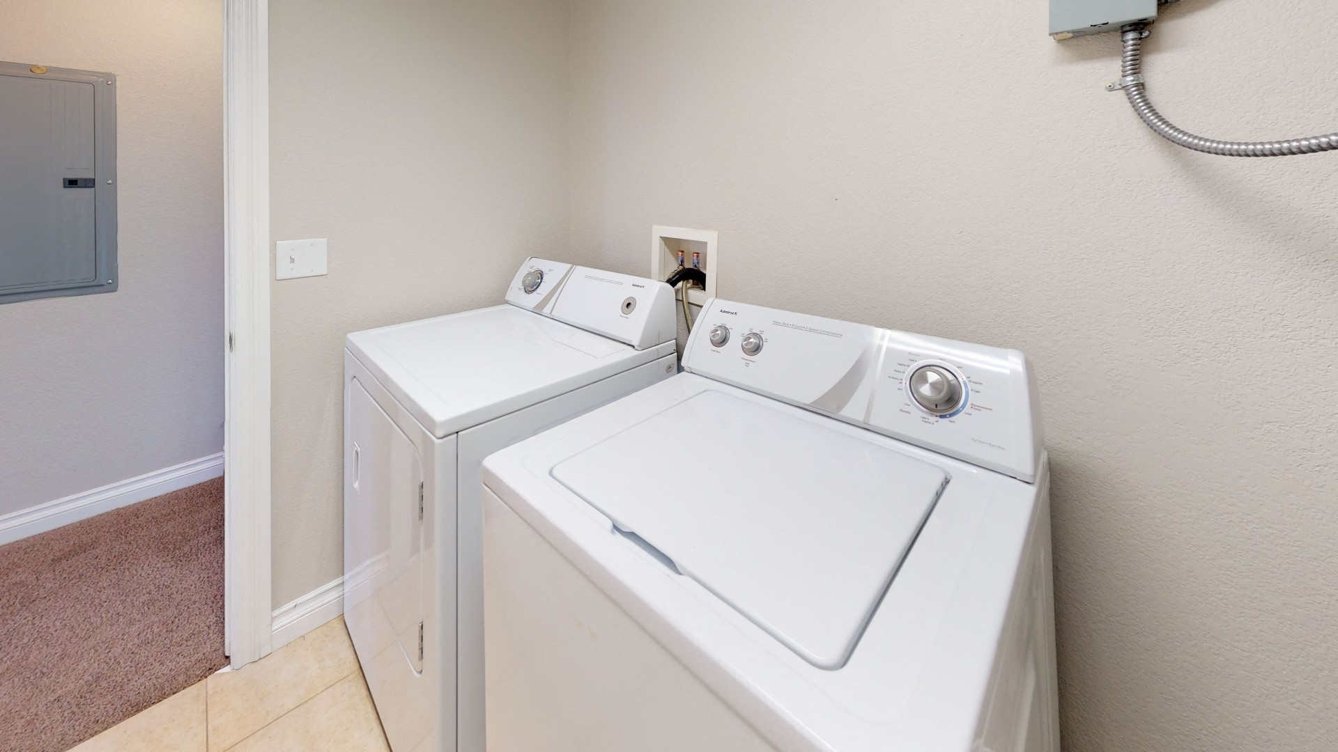 In-unit laundry facilities
