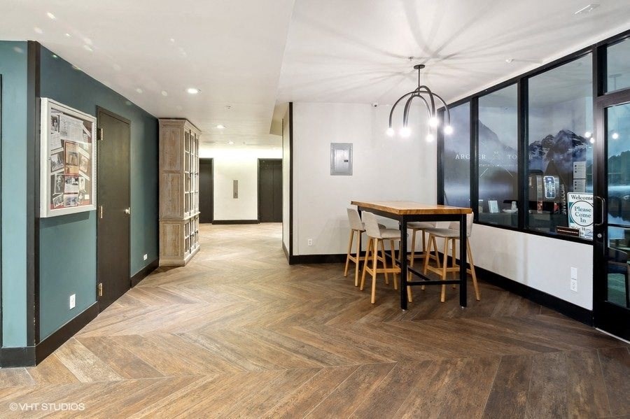 common area for residents to enjoy at Archer Tower in Denver, CO