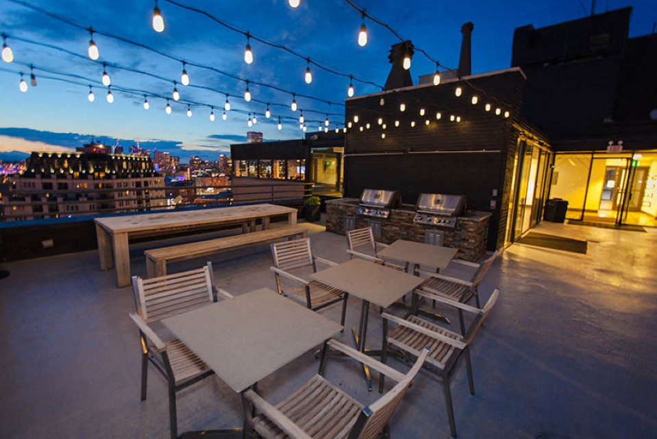 Outdoor sitting area