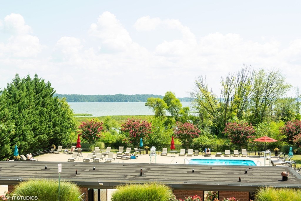 Gorgeous water views at Bridgeyard in Alexandria, VA