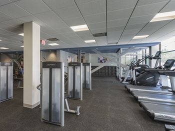 Cardio Machines In Gym at Trillium Apartments, Virginia, 22031
