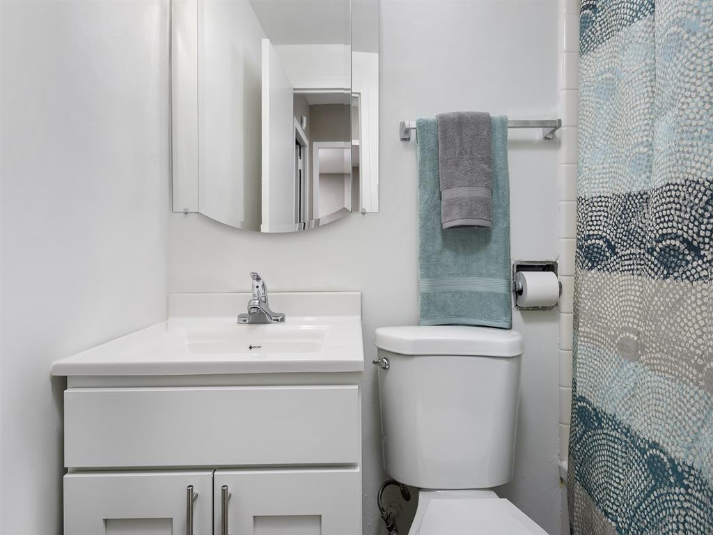 Bright White Bathrooms