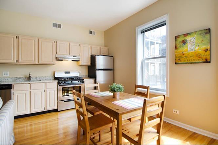 Bright Open Kitchen Space