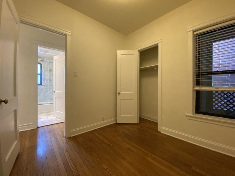 Large bedroom with extra closet space