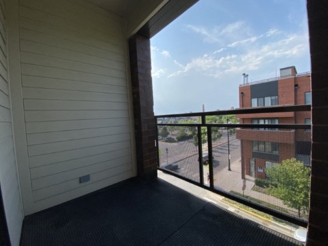 Large balconies