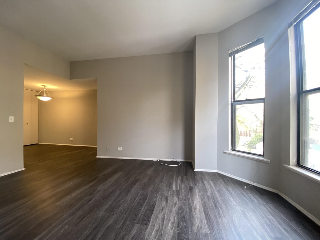 Enjoy city views from the living room