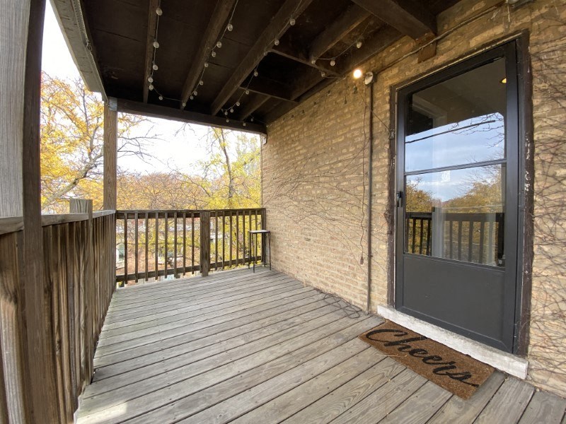 Cozy outdoor sitting area
