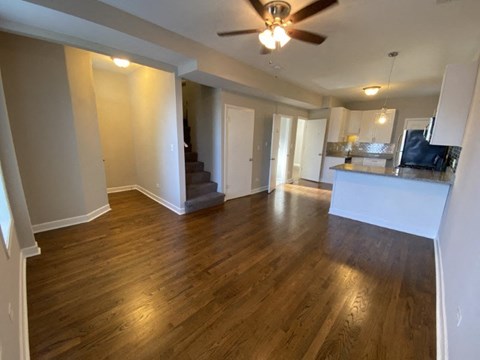Stunning hardwood floors