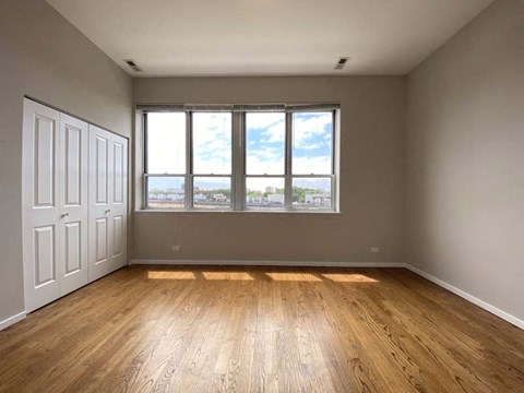 Bright bedrooms with plenty of natural light