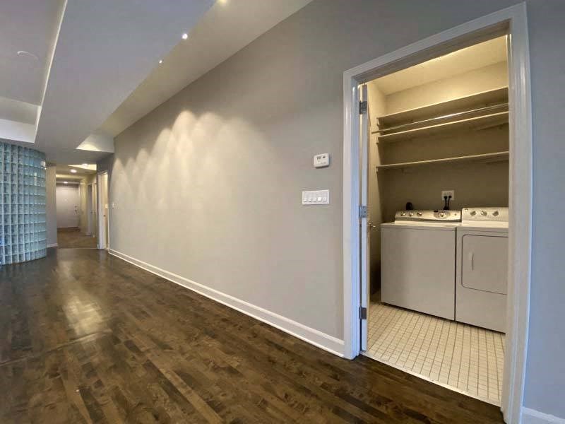 Full-size washer and dryer