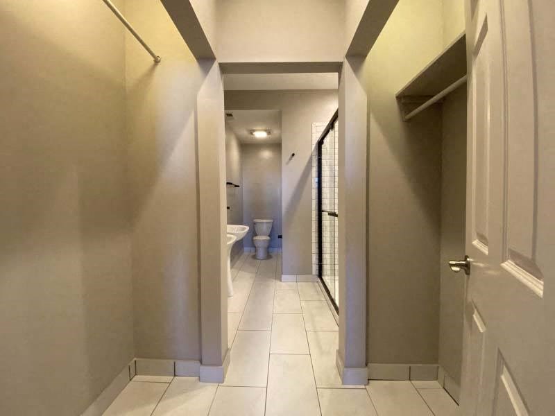 Plenty of closet space