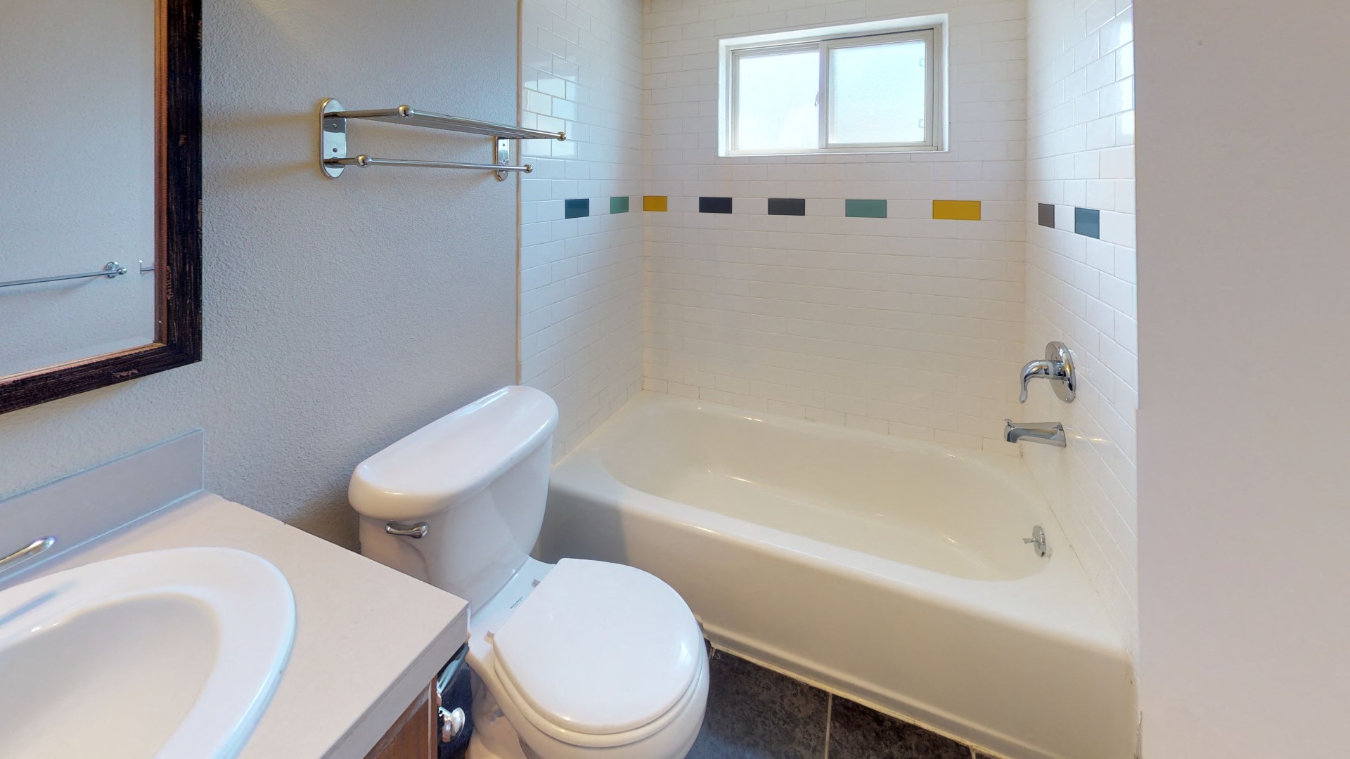 Bright and white bathroom