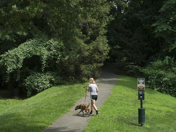 Pet Waste Stations at Trillium Apartments, Virginia