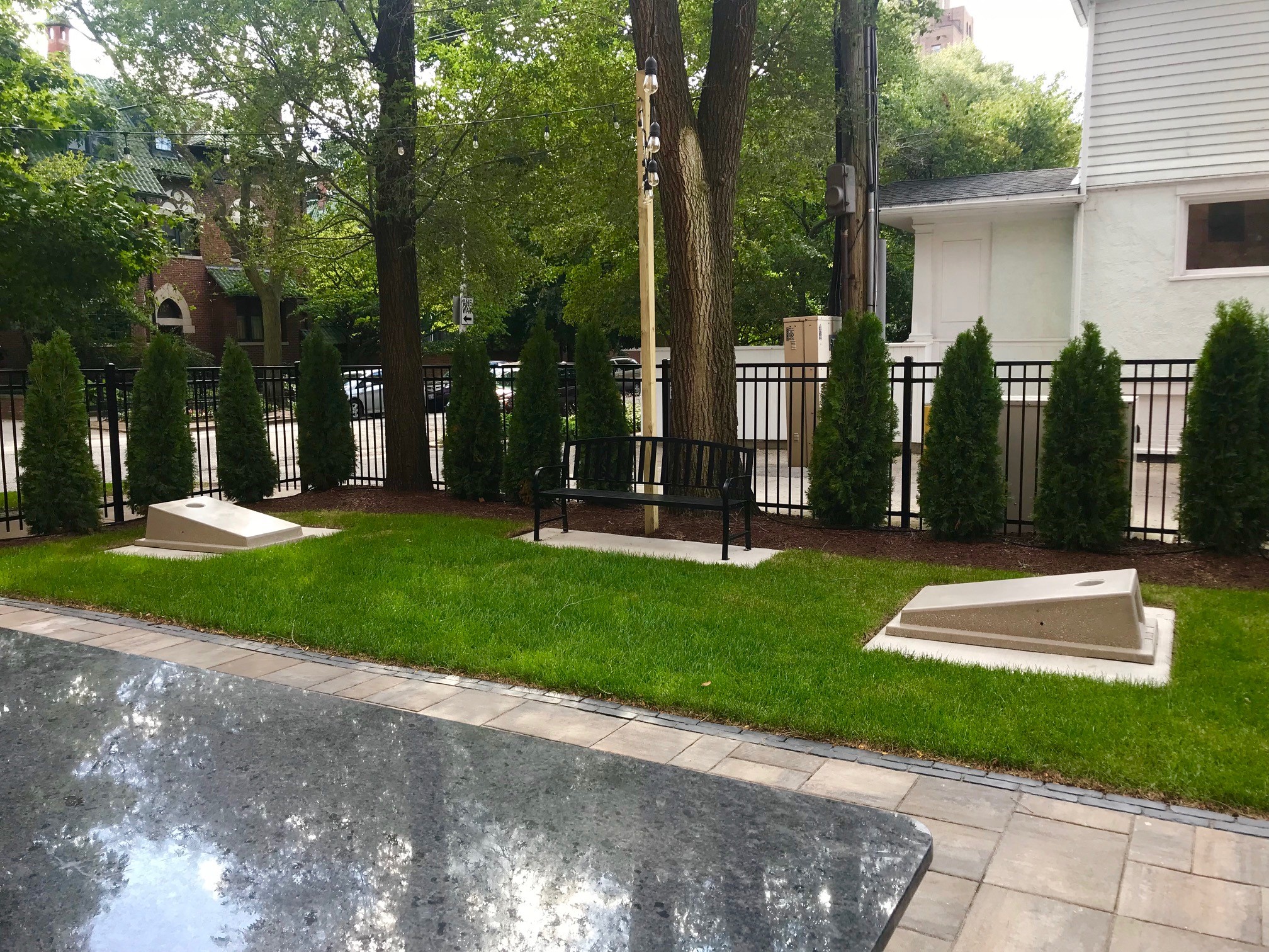 Exteriors-Community Grilling Area  at 5550 S Dorchester, Chicago, IL