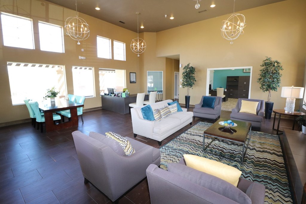 Leasing office clubhouse at Canon de Arrowhead in Albuquerque, New Mexico