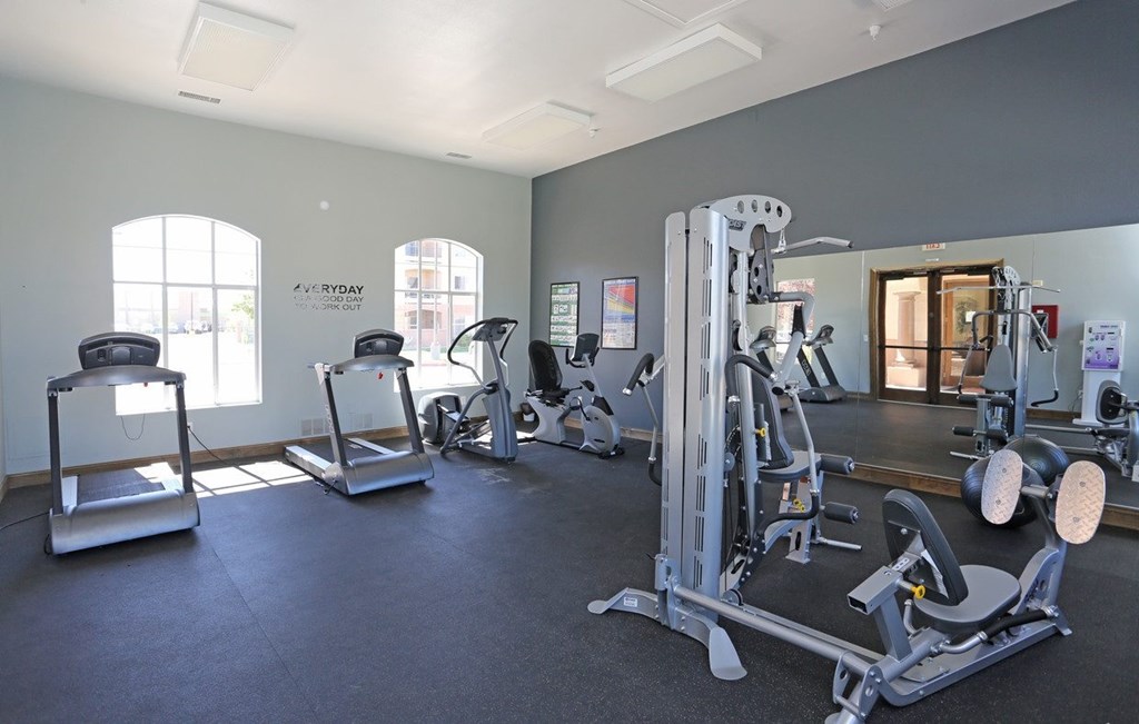 Fitness center at Canon de Arrowhead in Albuquerque, New Mexico