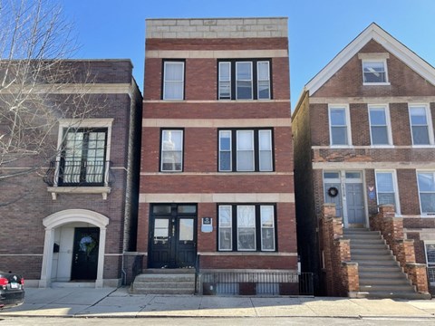Brick exterior building
