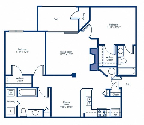 The Crossings at Russett Floor Plan