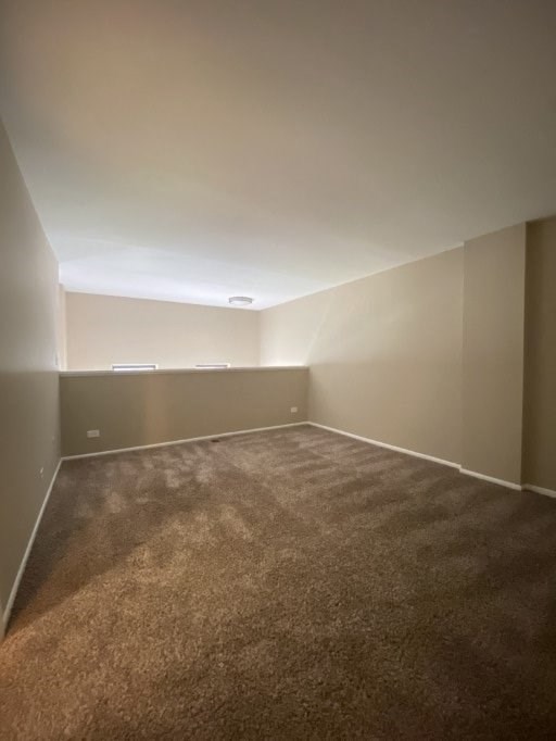 Carpeted bedroom