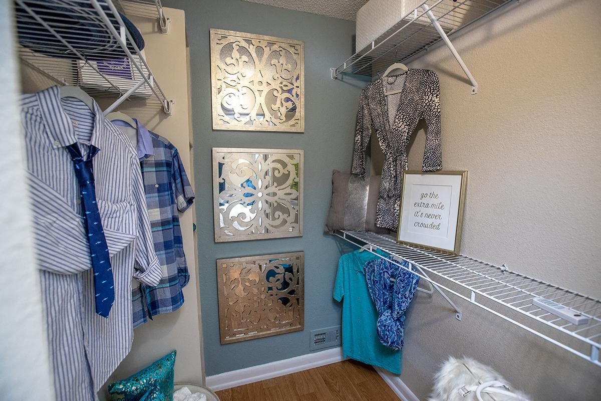 Master bedrooms also feature a large walk-in closet with built-in organizers Master bedrooms also feature a large walk-in closet with built-in organizers