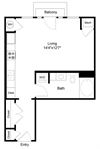 City Gate Market Studio floor plan City Gate Market Studio floor plan