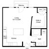 City Gate Tremont Studio floor plan City Gate Tremont Studio floor plan