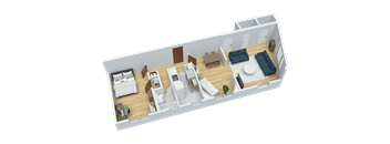 One Bedroom Large Front Sample