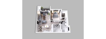 1 Bedroom, 1 Bathroom