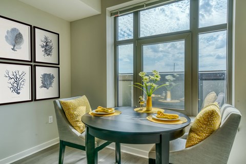 Enjoy lots of natural light