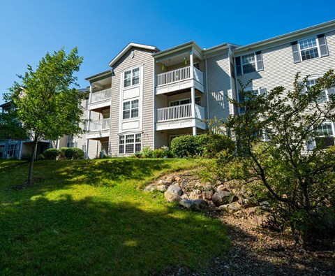 exterior view of the apartments for rent