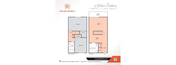 Two Bedroom One Bathroom