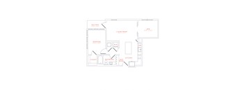 1 bedroom/1 bathroom apartment home