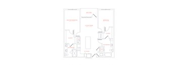 2 Bedroom/2 Bathroom apartment home