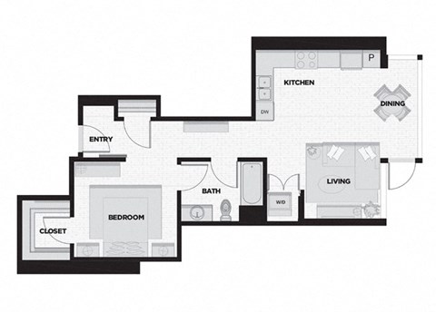 a floor plan of a house with several different floors