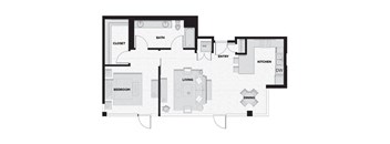 the blueprint of a floor plan of a house vector graphics