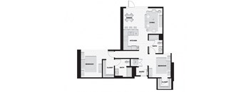 plan 1 bedroom