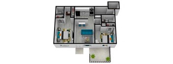 Two Bedroom Two Bath Renovated