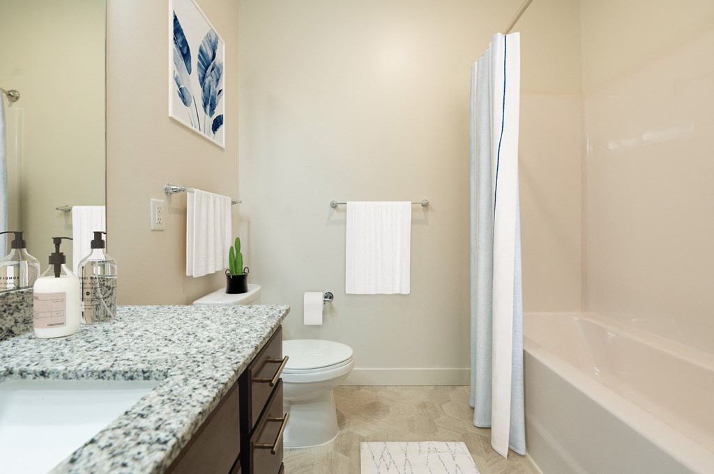 Bathroom With Bathtub at Sonder House, Brooklyn Center, MN, 55430