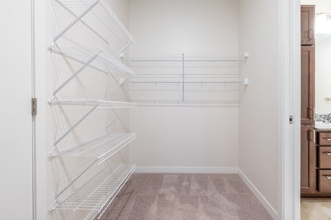 closet at Sonder Point 50+ Apartments, Brooklyn Center