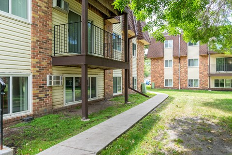 Walking Path at Northtown Village Apartments, Spring Lake Park, MN 55432-2650