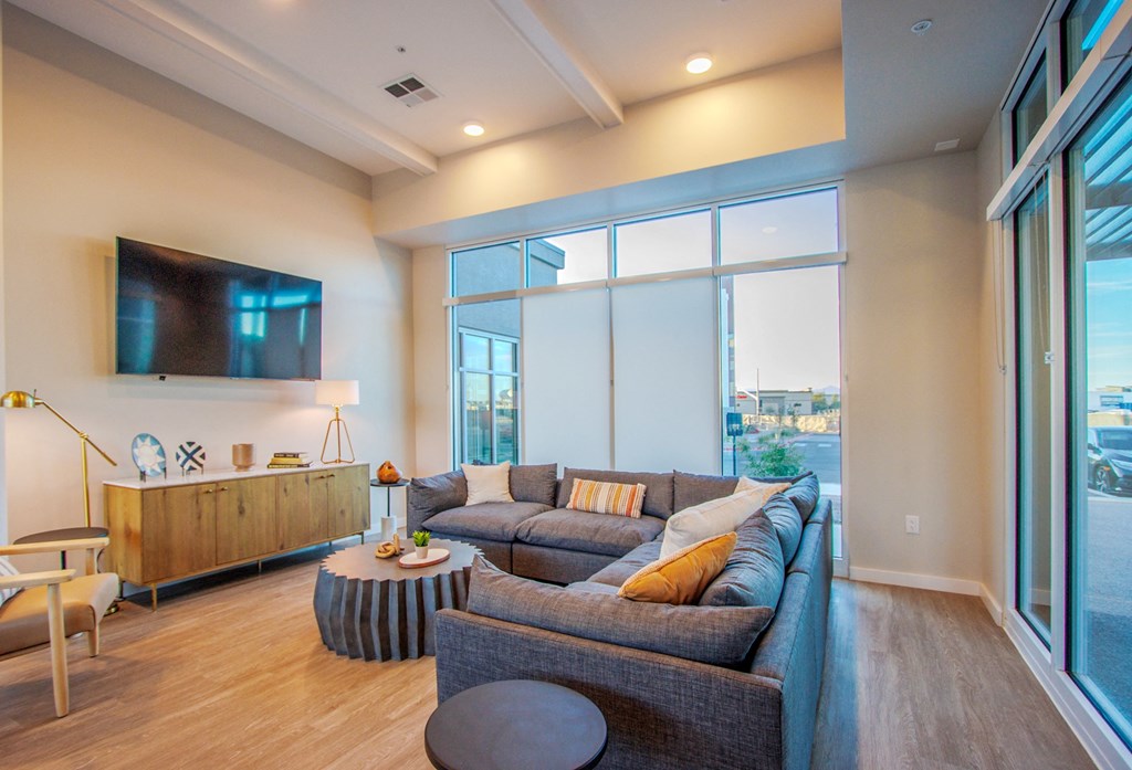 Living Area With TV at Copa Flats, Maricopa, 85138