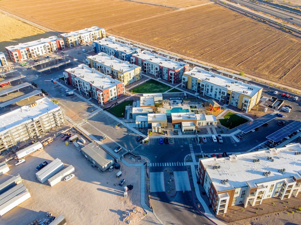 Aerial Exterior View at Copa Flats, Maricopa, Arizona