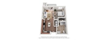 1 bed 1 bath N at EastGate Apartments, Rochester, MN
